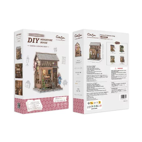 CuteBee - Miniature House - Sakura O Kimono Shop-SAK18133