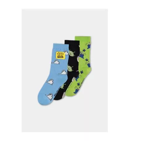 Toy Story 5 - Crew Socks (3Pack) - 35/38-CR525143TOY-35/38