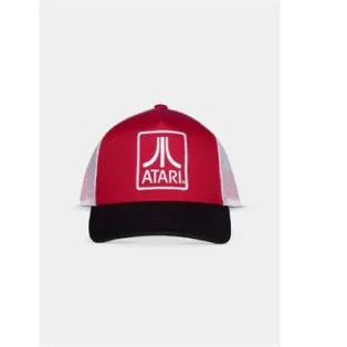 Atari - Men's Classic Logo Trucker Cap-TC267427ATA