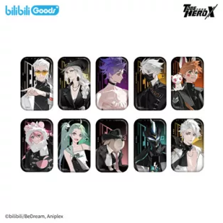 To Be Hero X - Metal Badge / Button - HERO SHOW Series - Blindbox Display - Set of 10-