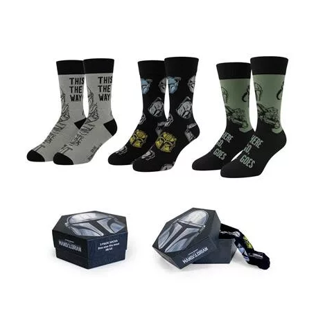 Star Wars: The Mandalorian - Socks 3-Pack (EU38-45)-2900003406