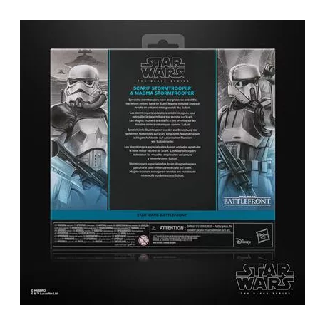 Star Wars The Black Series Scarif Stormtrooper & Magma Stormtrooper-G25455L0