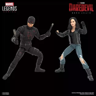 Marvel Legends Series Daredevil: Born Again Daredevil & Jessica Jones-G24025L0