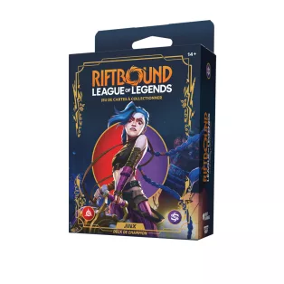 Riftbound: League of Legends TCG - Set One: Origins Champion Deck - Jinx Display (4 decks) - FR-RB-01PD01-FR