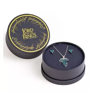 The Lord of the Rings - Earrings and Necklace Gift Set - Leaf of Lorien-ELRGS0001