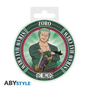 One Piece - Ceramic Coasters - Roronoa Zoro-ABYCOS036