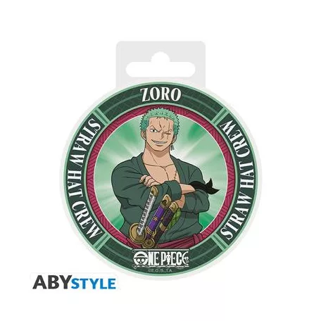 One Piece - Ceramic Coasters - Roronoa Zoro-ABYCOS036