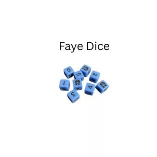 Cowboy Bebop RPG - Faye Dice-L420072
