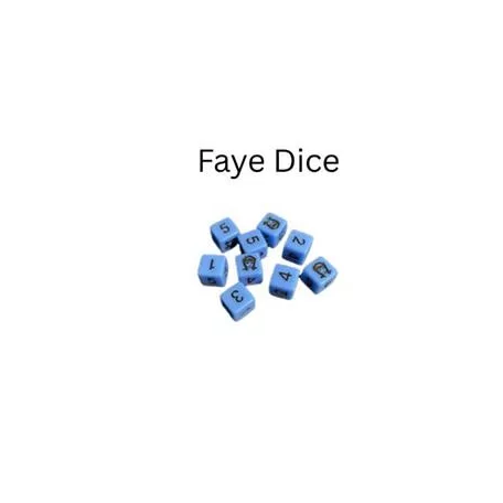 Cowboy Bebop RPG - Faye Dice-L420072