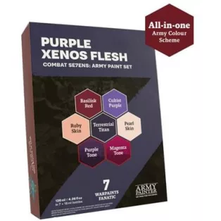 The Army Painter - Combat Se7ens Army Paint Set Purple Xenos Flesh-WP8114P