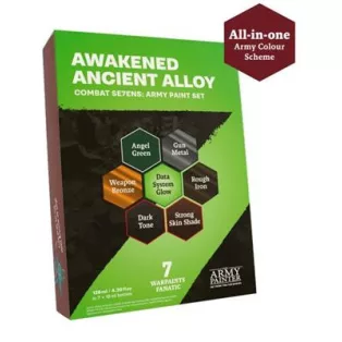 The Army Painter - Combat Se7ens Army Paint Set Awakened Ancient Alloy-WP8121P