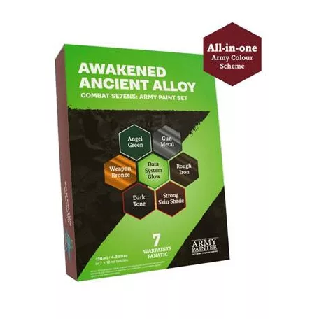 The Army Painter - Combat Se7ens Army Paint Set Awakened Ancient Alloy-WP8121P