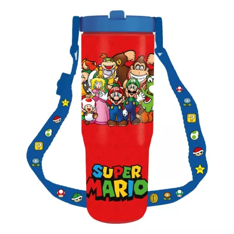 SUPER MARIO - 30oz PITCHER WITH STRAP - GROUP SHOT-MDB2501313