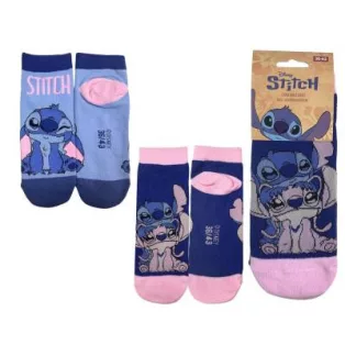 Lilo & Stitch - Ankle Socks 2-Pack (EU36-43) - Stitch & Angel-2900003288