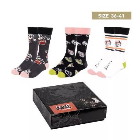 Otaku - Socks 3-Pack (EU36-41)-2900001708