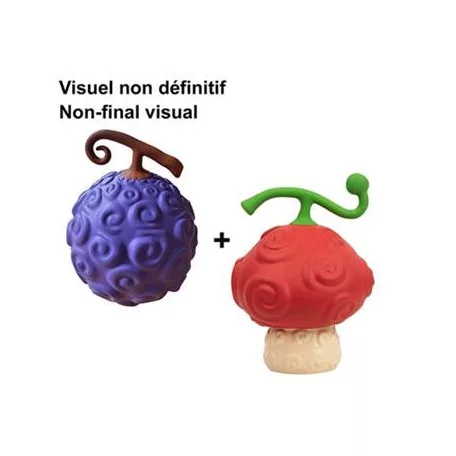 One Piece (Netflix) - Squishy Pack - Human-Human & Gum-Gum Fruit-MAP2714