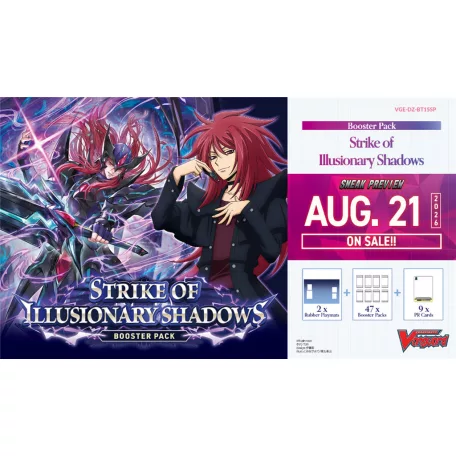 Cardfight!! Vanguard - Strike of Illusionary Shadows Sneak Preview Kit - EN-VGE-DZ-BT15SP