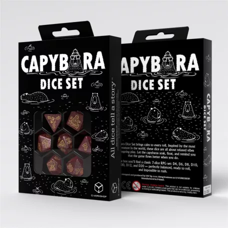 Capybara Dice Set: Chillo-SCAP01