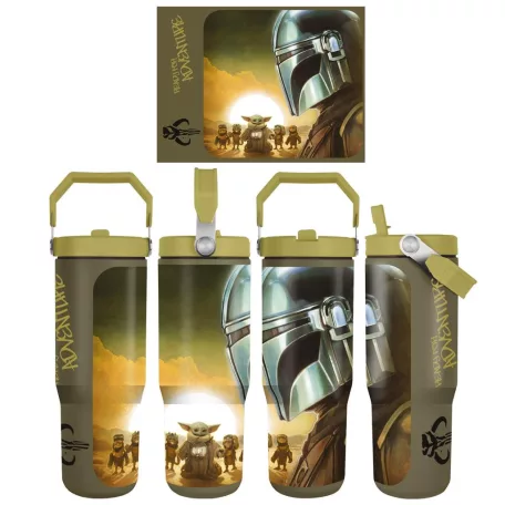 THE MANDALORIAN AND GROGU - 30OZ PITCHER - SUNSET-MDB2501282