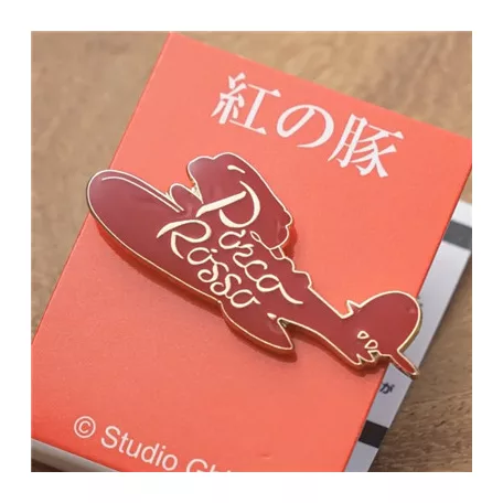 Porco Rosso - Red Pin Hydraplane-SEISEN-14609