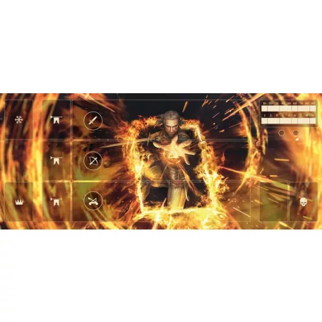Gwent Playmat Geralt 2026-NOLO-PLAYMAT-GER