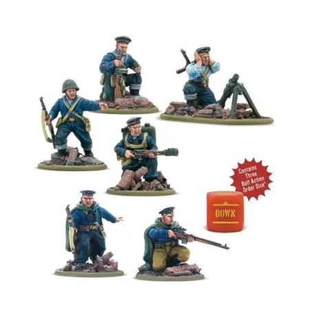 Bolt Action Soviet Naval Brigade Weapon Teams-402414007