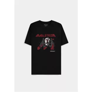 Cyberpunk 2077 - Men's short Sleeved T-shirt - Maelstrom mural - XL-TS230286CPK-XL