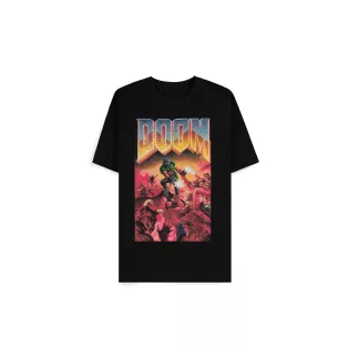 DOOM - Men's Short Sleeved T-shirt - Classic Boxart - S-TS240007DOO-S