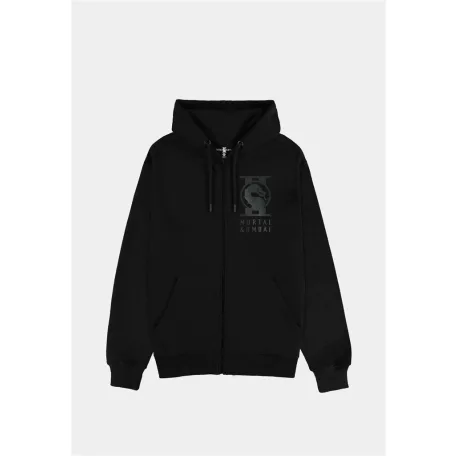 Mortal Kombat 2 - Men's Zipper Hoodie - Dragon - L-HD101348MKB-L