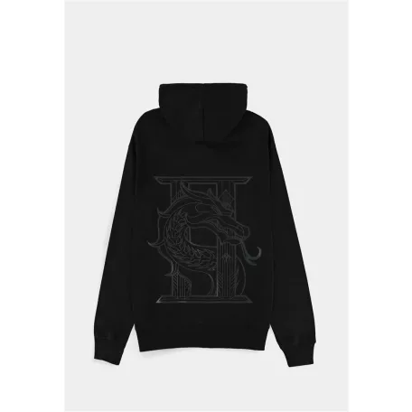 Mortal Kombat 2 - Men's Zipper Hoodie - Dragon - S-HD101348MKB-S