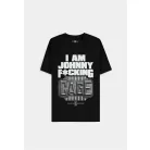 Mortal Kombat 2 - Men's Short Sleeved T-shirt - I am Johnny F*cking Cage - XL-TS543020MKB-XL