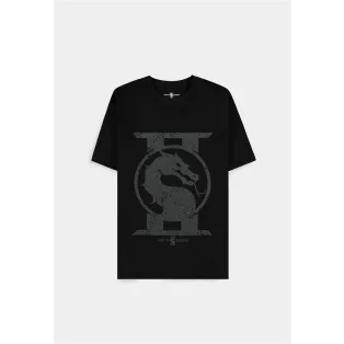 Mortal Kombat 2 - Men's Short Sleeved T-shirt - Logo - L-TS161582MKB-L