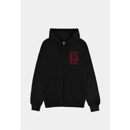 Mortal Kombat 2 - Men's Zipper Hoodie - Dragon Embleme - S-HD247132MKB-S