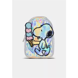Peanuts - Shiny Mini Backpack - Snoopy Ice Cream-MP117165PEA