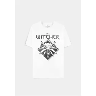 The Witcher - Men's Short Sleeved T-shirt - Wolf's Emblem - 2XL-TS271763WTC-2XL