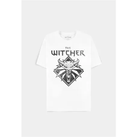 The Witcher - Men's Short Sleeved T-shirt - Wolf's Emblem - 2XL-TS271763WTC-2XL
