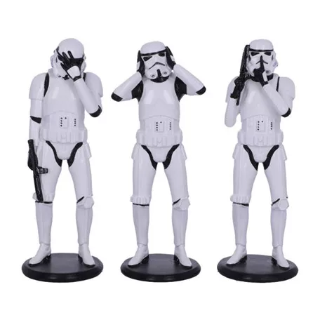 Original Stormtrooper - Figurines Set of 3 (14cm) - Three Wise Stormtrooper-B4889P9