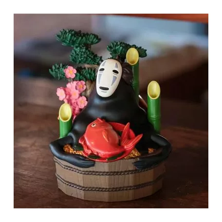 Spirited Away - Diorama - No Face Golden Bucket & Bamboos-BENELIC-44650