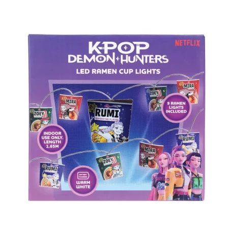 KPop Demon Hunters - LED Lights - Ramen Cups-3000250