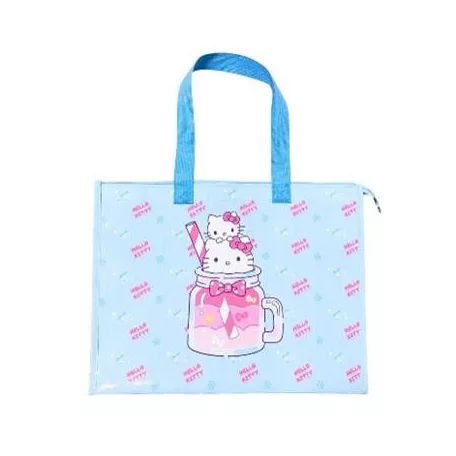 Hello Kitty - PVC Shopping Bag (49x36x10cm) - Cupcake-SAK04307