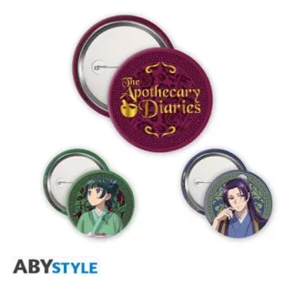 The Apothecary Diaries - Badge Pack - Mao Mao, Jinshi & Logo-ABYACC629