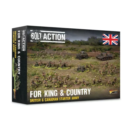 Bolt Action - For King & Country - British & Canadian Starter Army-402011030