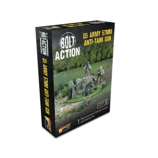 Bolt Action - US Army 57mm Anti-Tank Gun (plastic)-402013054