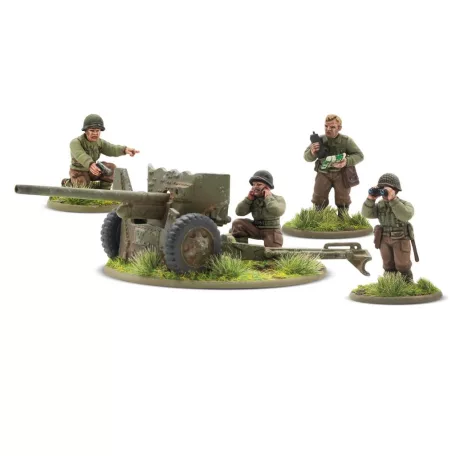 Bolt Action - US Army 57mm Anti-Tank Gun (plastic)-402013054