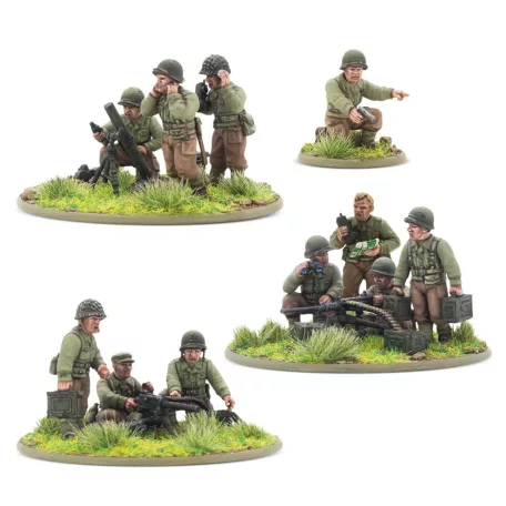 Bolt Action - US Army Heavy Weapons Platoon (plastic)-402013055