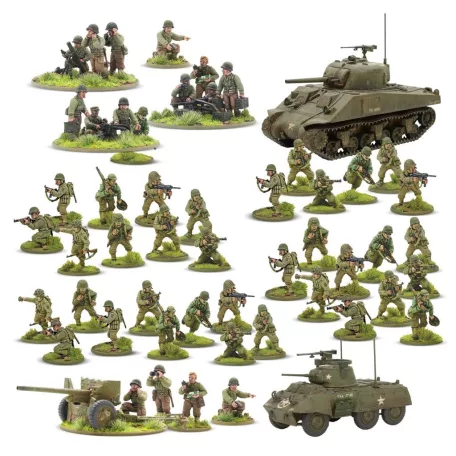 Bolt Action - Stars and Stripes US Army Starter Army-402013056