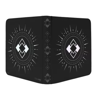 UP - Obsidian 12-Pocket Zippered Premium PRO-BINDER for Tabletop Gaming-16972