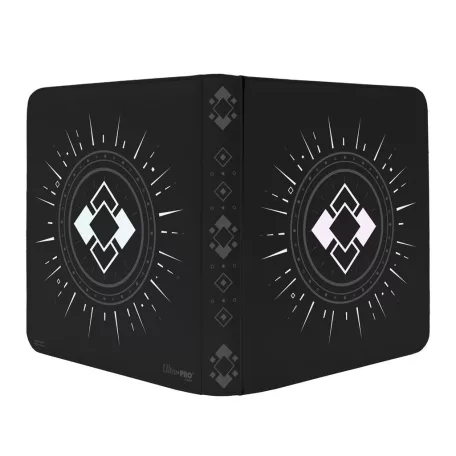 UP - Obsidian 12-Pocket Zippered Premium PRO-BINDER for Tabletop Gaming-16972