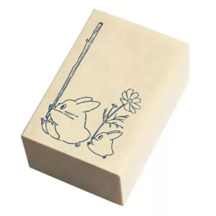 My Neighbor Totoro - Wooden Stamp - Middle & Small Totoro-BEVERLY-12917