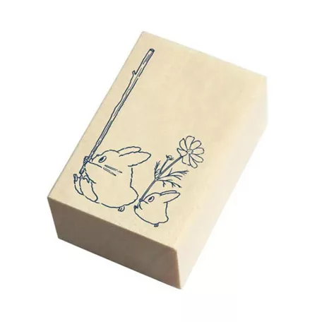 My Neighbor Totoro - Wooden Stamp - Middle & Small Totoro-BEVERLY-12917